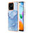 Funda Silicona Gel Goma Patron de Moda Carcasa YB7 para Xiaomi Redmi 10C 4G Azul