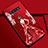 Funda Silicona Gel Goma Vestido de Novia Carcasa K01 para Samsung Galaxy S10 Plus Rojo