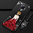 Funda Silicona Gel Goma Vestido de Novia Carcasa para Xiaomi Poco F2 Pro Rojo y Negro