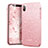 Funda Silicona Goma Bling Bling para Apple iPhone Xs Max Rosa