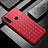 Funda Silicona Goma de Cuero Carcasa A01 para Huawei Honor 20 Lite Rojo