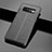 Funda Silicona Goma de Cuero Carcasa A02 para Samsung Galaxy S10 5G Negro