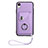 Funda Silicona Goma de Cuero Carcasa BF1 para Apple iPhone XR Morado