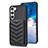 Funda Silicona Goma de Cuero Carcasa BF1 para Samsung Galaxy S23 Plus 5G Negro