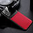 Funda Silicona Goma de Cuero Carcasa con Magnetico FL1 para Samsung Galaxy A23 5G Rojo