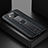 Funda Silicona Goma de Cuero Carcasa con Magnetico FL1 para Xiaomi Poco X3 NFC Negro