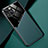 Funda Silicona Goma de Cuero Carcasa con Magnetico para Apple iPhone 13 Verde