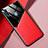 Funda Silicona Goma de Cuero Carcasa con Magnetico para Samsung Galaxy A11 Rojo
