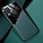 Funda Silicona Goma de Cuero Carcasa con Magnetico para Samsung Galaxy A12 Verde