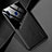 Funda Silicona Goma de Cuero Carcasa con Magnetico para Samsung Galaxy A20e Negro