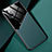 Funda Silicona Goma de Cuero Carcasa con Magnetico para Samsung Galaxy A51 5G Verde