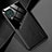 Funda Silicona Goma de Cuero Carcasa con Magnetico para Samsung Galaxy F62 5G Negro