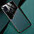 Funda Silicona Goma de Cuero Carcasa con Magnetico para Samsung Galaxy M21s Verde