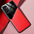 Funda Silicona Goma de Cuero Carcasa con Magnetico para Samsung Galaxy M23 5G Rojo