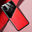 Funda Silicona Goma de Cuero Carcasa con Magnetico para Samsung Galaxy M31 Rojo