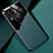 Funda Silicona Goma de Cuero Carcasa con Magnetico para Samsung Galaxy M53 5G Verde