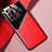 Funda Silicona Goma de Cuero Carcasa con Magnetico para Samsung Galaxy Note 20 Ultra 5G Rojo