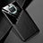 Funda Silicona Goma de Cuero Carcasa con Magnetico para Xiaomi Mi 10T Lite 5G Negro