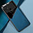 Funda Silicona Goma de Cuero Carcasa con Magnetico para Xiaomi Poco C40 Azul