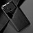 Funda Silicona Goma de Cuero Carcasa con Magnetico para Xiaomi Poco C40 Negro