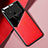 Funda Silicona Goma de Cuero Carcasa con Magnetico para Xiaomi Poco C40 Rojo