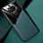 Funda Silicona Goma de Cuero Carcasa con Magnetico para Xiaomi Poco X3 NFC Verde