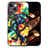 Funda Silicona Goma de Cuero Carcasa con Magnetico S01D para Apple iPhone 14 Plus Multicolor