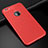 Funda Silicona Goma de Cuero Carcasa D01 para Apple iPhone 6 Rojo