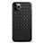 Funda Silicona Goma de Cuero Carcasa G01 para Apple iPhone 11 Pro Negro