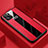 Funda Silicona Goma de Cuero Carcasa H01 para Apple iPhone 11 Pro Rojo