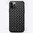 Funda Silicona Goma de Cuero Carcasa H01 para Apple iPhone 12 Pro Max Negro