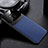 Funda Silicona Goma de Cuero Carcasa H01 para Huawei Mate 20 Pro Azul
