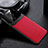 Funda Silicona Goma de Cuero Carcasa H01 para Huawei Mate 20 Rojo