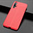 Funda Silicona Goma de Cuero Carcasa H01 para Huawei Nova 5 Rojo