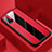 Funda Silicona Goma de Cuero Carcasa H01 para Huawei Nova 6 5G Rojo