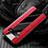 Funda Silicona Goma de Cuero Carcasa H01 para Samsung Galaxy S10 5G Rojo