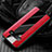Funda Silicona Goma de Cuero Carcasa H01 para Samsung Galaxy S10 Plus Rojo