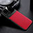 Funda Silicona Goma de Cuero Carcasa H01 para Samsung Galaxy S20 Ultra 5G Rojo