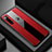 Funda Silicona Goma de Cuero Carcasa H01 para Xiaomi Redmi Note 8T Rojo