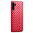 Funda Silicona Goma de Cuero Carcasa H02 para Huawei P30 Pro Rojo