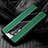 Funda Silicona Goma de Cuero Carcasa H02 para OnePlus 8 Pro Verde