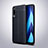 Funda Silicona Goma de Cuero Carcasa H02 para Samsung Galaxy A70S Azul