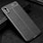 Funda Silicona Goma de Cuero Carcasa H02 para Xiaomi Redmi 9AT Negro