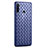 Funda Silicona Goma de Cuero Carcasa H02 para Xiaomi Redmi Note 8 Azul