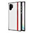 Funda Silicona Goma de Cuero Carcasa H03 para Samsung Galaxy Note 10 Plus 5G Blanco