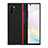 Funda Silicona Goma de Cuero Carcasa H03 para Samsung Galaxy Note 10 Plus 5G Negro