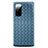 Funda Silicona Goma de Cuero Carcasa H03 para Samsung Galaxy S20 5G Azul Cielo