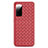 Funda Silicona Goma de Cuero Carcasa H03 para Samsung Galaxy S20 5G Rojo