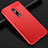Funda Silicona Goma de Cuero Carcasa H03 para Xiaomi Mi 9T Pro Rojo