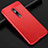 Funda Silicona Goma de Cuero Carcasa H03 para Xiaomi Redmi K20 Rojo